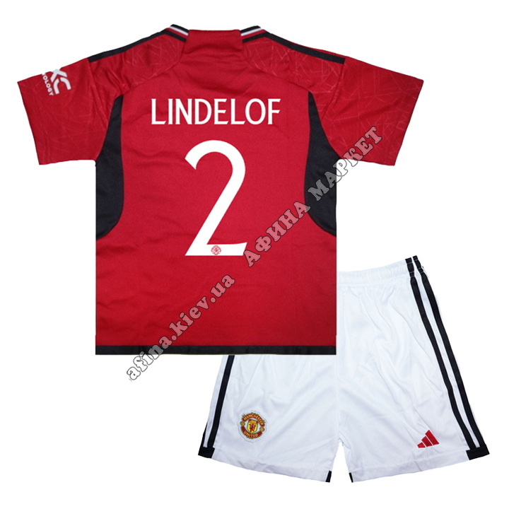  LINDELOF 2 Манчестер Юнайтед Adidas 2023-2024 Home 