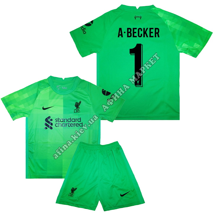 A.BECKER 1 Ливерпуль 2021-2022 Nike Goalkeeper Home 