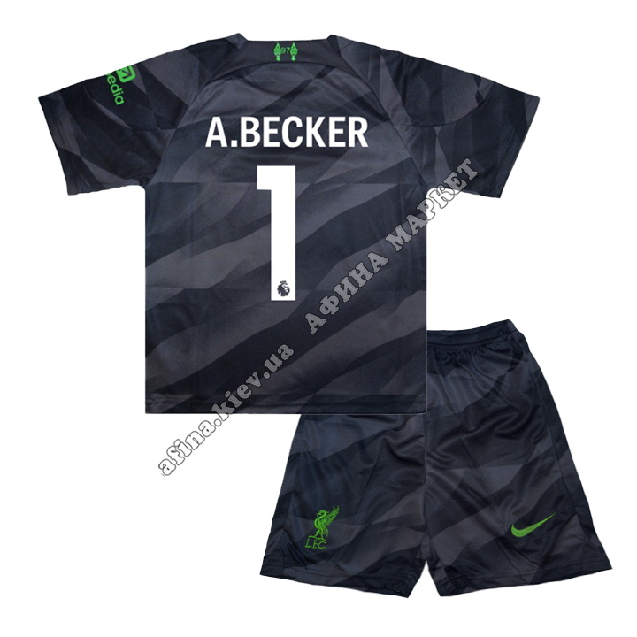 A.BECKER 1 Ліверпуль 2023-2024 Nike Goalkeeper Black 