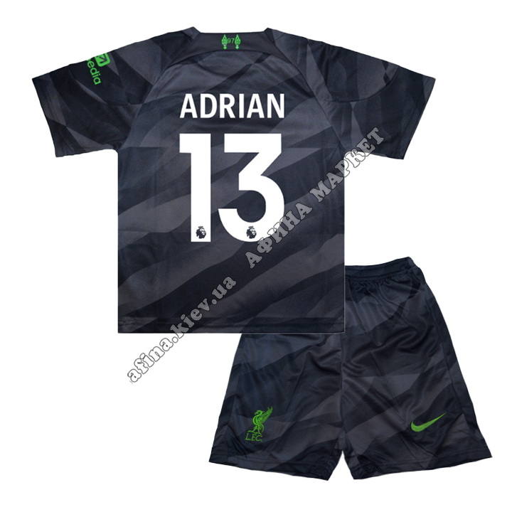 ADRIAN 13 Ліверпуль 2023-2024 Nike Goalkeeper Black 