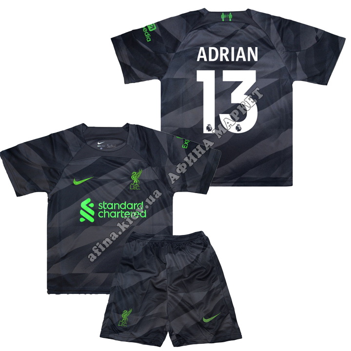 ADRIAN 13 Ливерпуль 2023-2024 Nike Goalkeeper Black 