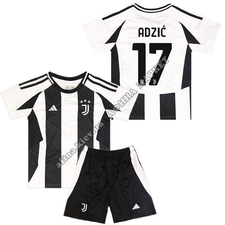 ADZIĆ 17 Ювентус 2024-2025 Adidas Home 