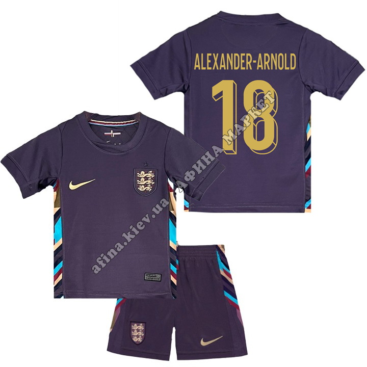 ALEXANDER-ARNOLD 18 сборной Англии EURO 2024 Nike England Away 