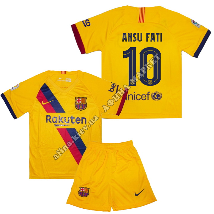 ANSU FATI 10 Барселона Nike 2019-2020 Away 