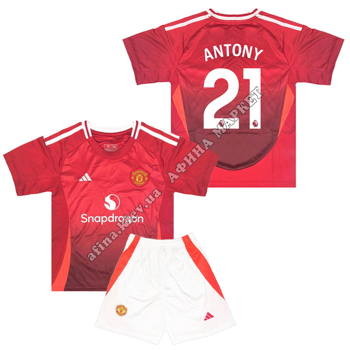 ANTONY 21 Манчестер Юнайтед 2024-2025 Adidas Home 