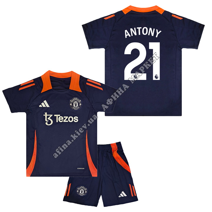 ANTONY 21 Манчестер Юнайтед 2024-2025 Adidas Training Navy 