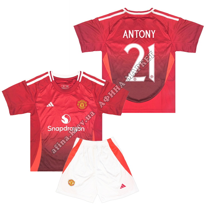 ANTONY 21 Манчестер Юнайтед 2025 Adidas Home 