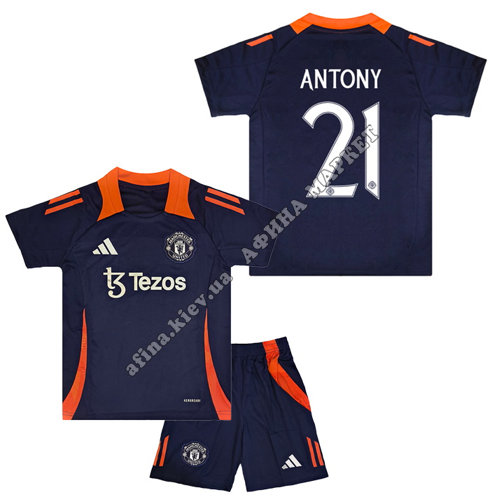 ANTONY 21 Манчестер Юнайтед 2025  Adidas Training Navy 