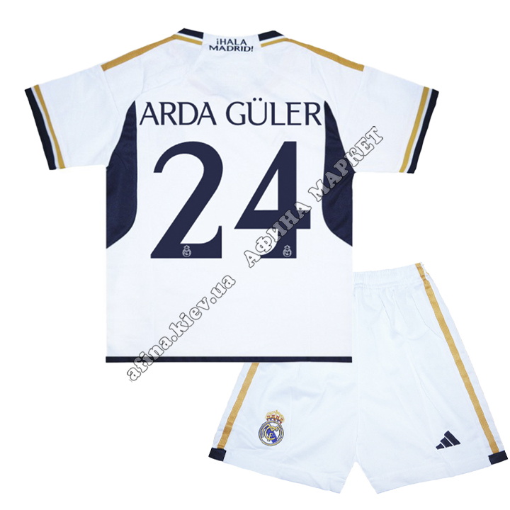 ARDA GÜLER 24 Реал Мадрид 2023-2024 Adidas Home 