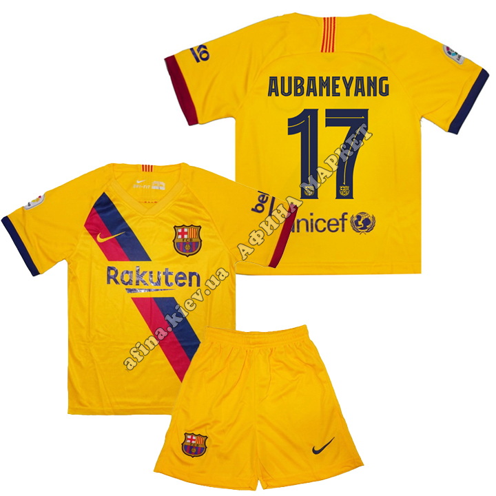 AUBAMEYANG 17 Барселона Nike 2019-2020 Away 