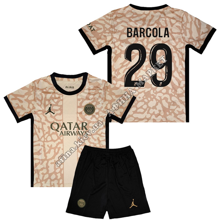 BARCOLA 29 ПСЖ 2024-2025 Jordan Fourth 