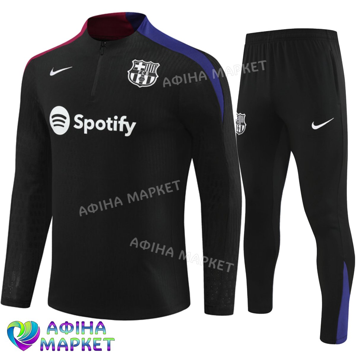 Барселона 2024-2025 Training Black Nike 182941