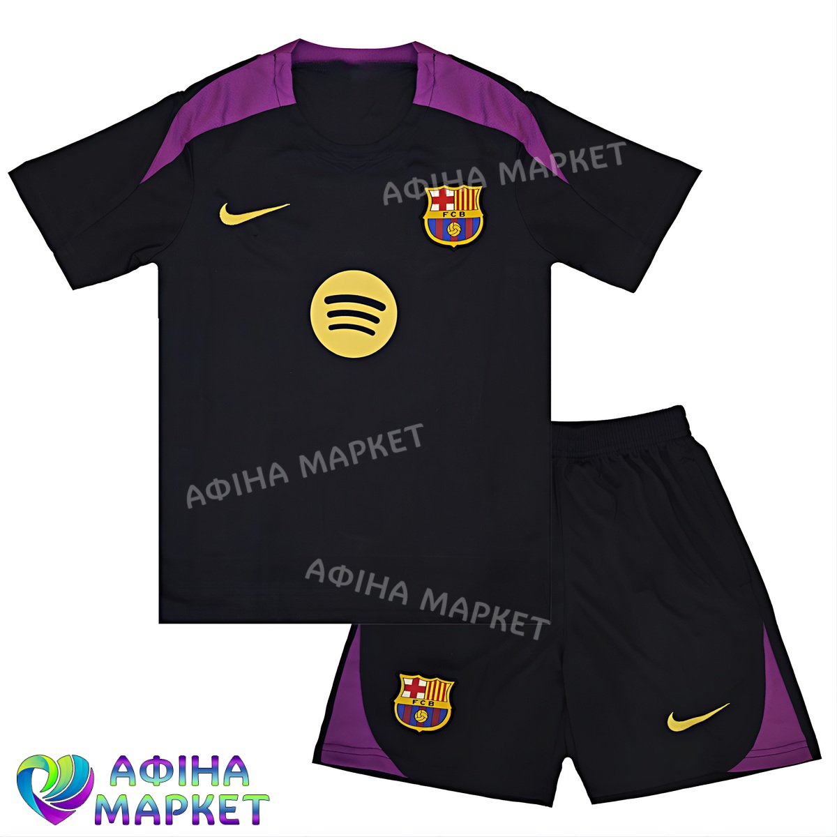 Футбольна форма для дітей Барселона 2026 Nike Pre-Match (4424)