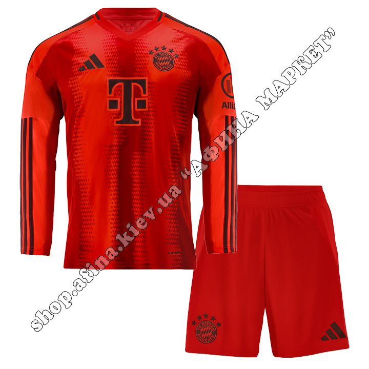 Бавария Мюнхен з довгим рукавом 2024-2025 Home Adidas Home 