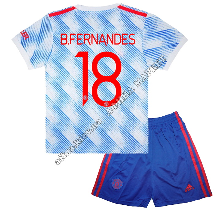 B.FERNANDES 18 Манчестер Юнайтед 2021-2022 Adidas Away 