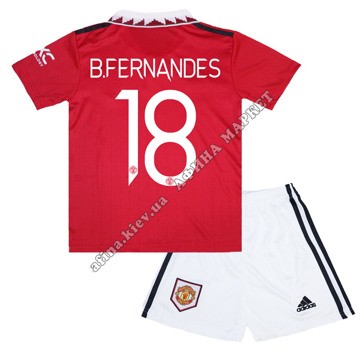 B.FERNANDES 18 Манчестер Юнайтед 2022-2023 Adidas Home 