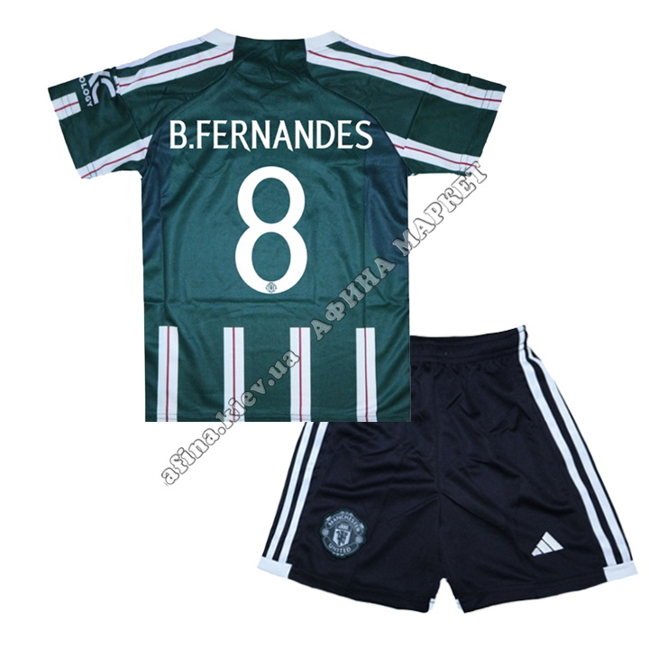 B.FERNANDES 8 Манчестер Юнайтед 2023-2024  Adidas Away 