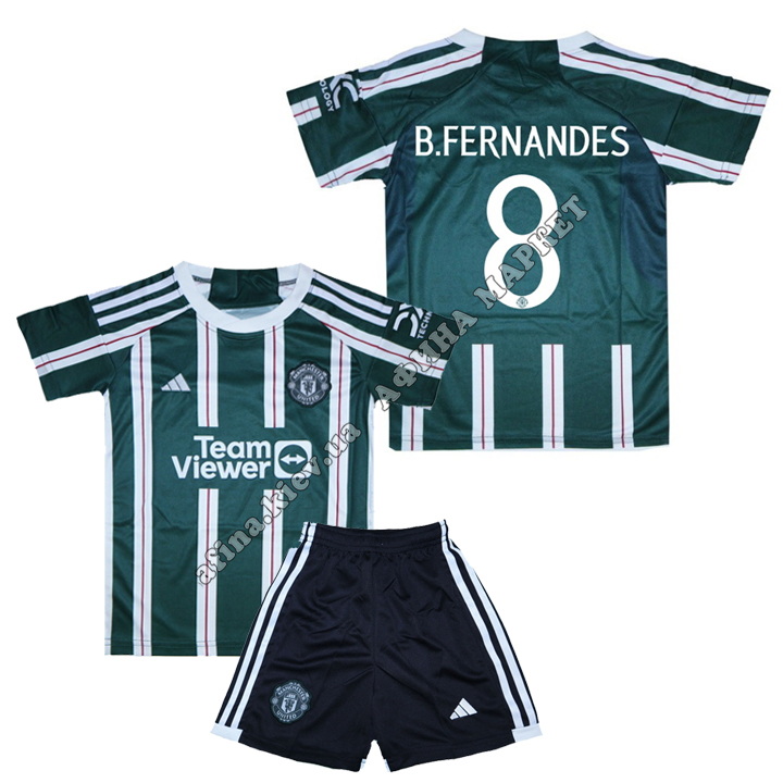 B.FERNANDES 8 Манчестер Юнайтед 2023-2024 Adidas Away 