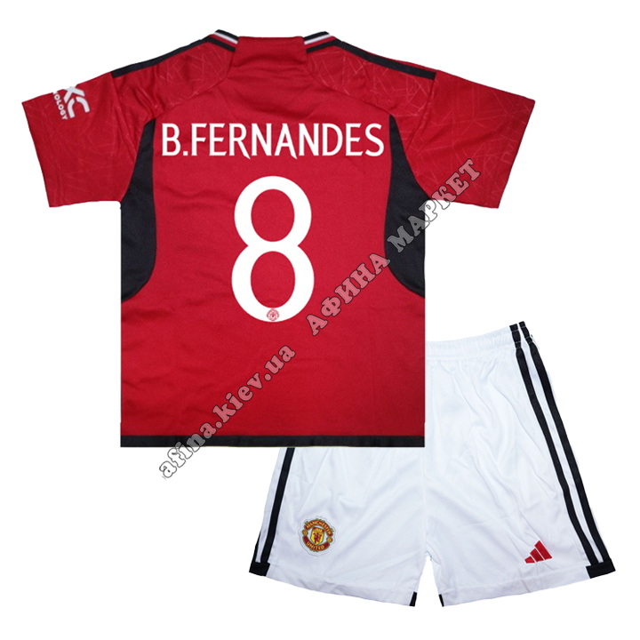 B.FERNANDES 8 Манчестер Юнайтед Adidas 2023-2024 Home 