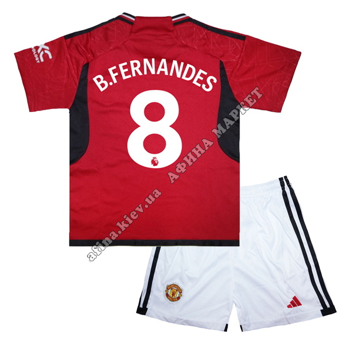 B.FERNANDES 8 Манчестер Юнайтед Adidas 2024 Home 