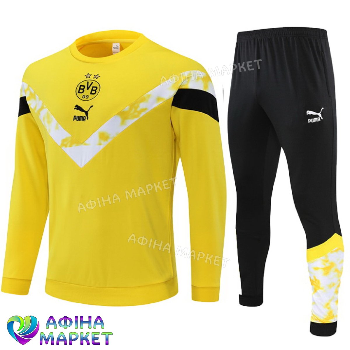 Дитячий футбольний костюм Боруссія Дортмунд 2022-2023 Puma Training (3318)