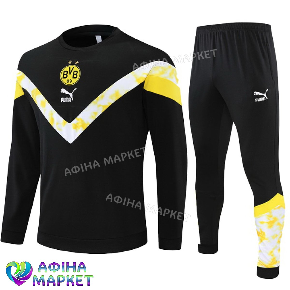 Дитячий футбольний костюм Боруссія Дортмунд Puma 2022-2023 Training (3317)