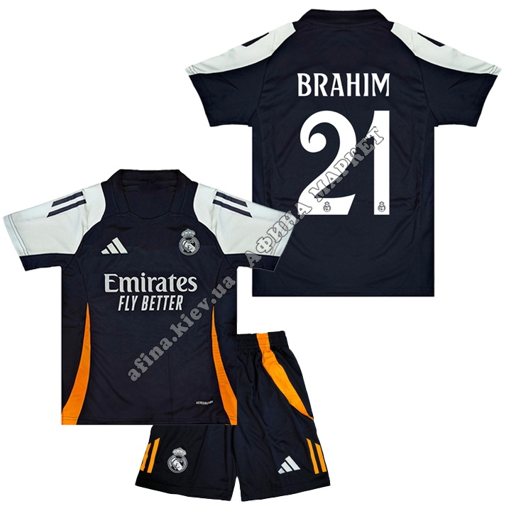 BRAHIM 21 Реал Мадрид 2024-2025 Training Navy Adidas 