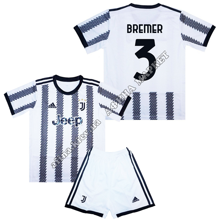 BREMER 3 Ювентус 2022-2023 Adidas Home 