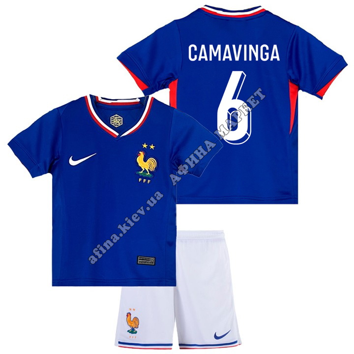 CAMAVINGA 6 збірної Франції EURO 2024 Nike France Home 