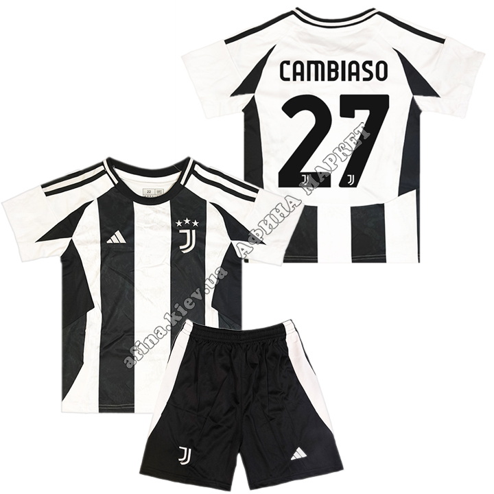 CAMBIASO 27 Ювентус 2024-2025 Adidas Home 