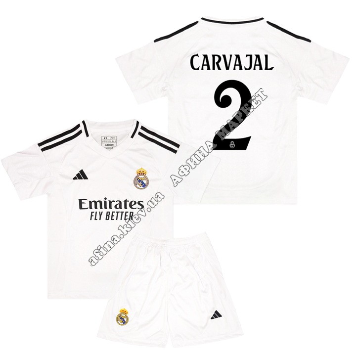 CARVAJAL 2 Реал Мадрид 2024-2025 Adidas Home 