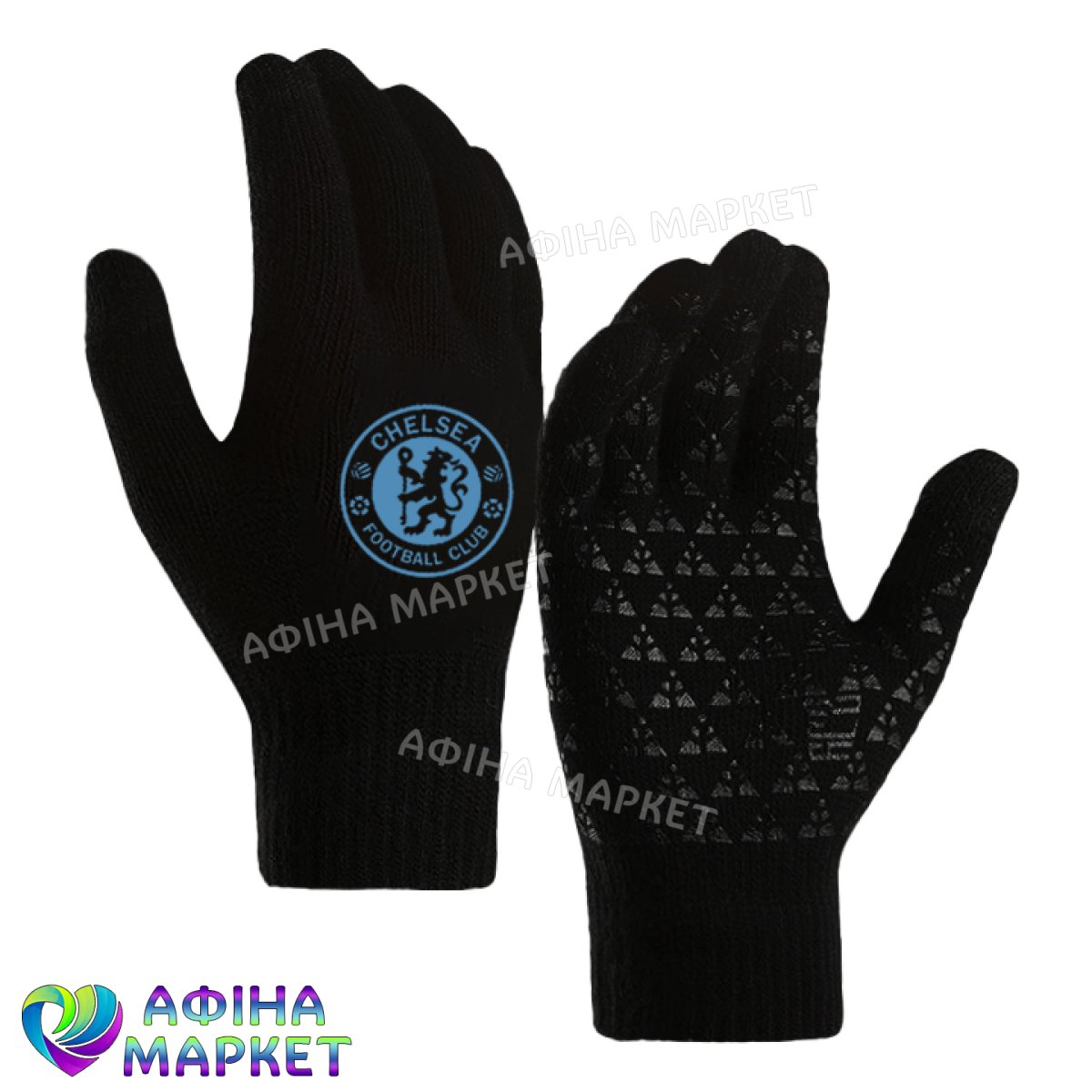 Челсі сенсорні Touch Screen Black/Sky Blue 166718