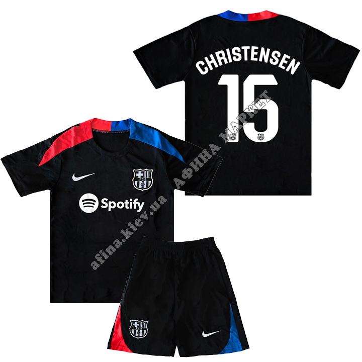 CHRISTENSEN 15 Барселона 2024-2025 Nike Training Black 