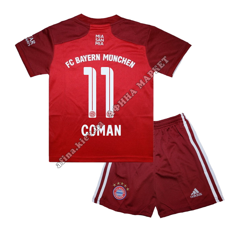 COMAN 11 Бавария Мюнен 2021-2022 Adidas Home 