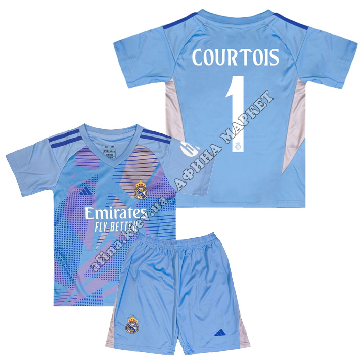 COURTOIS 1 Реал Мадрид 2024-2025 Adidas goalkeeper 