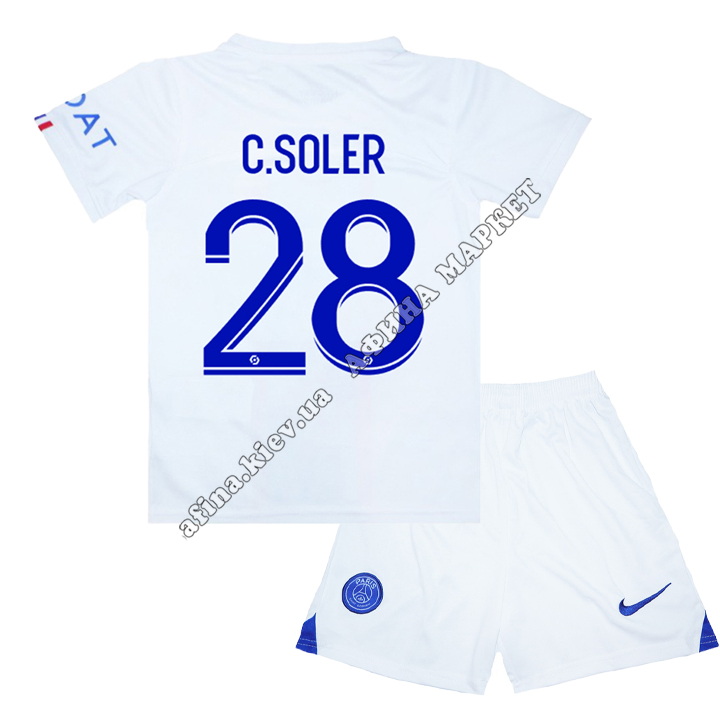 C.SOLER 28 ПСЖ 2022-2023 Nike Third 