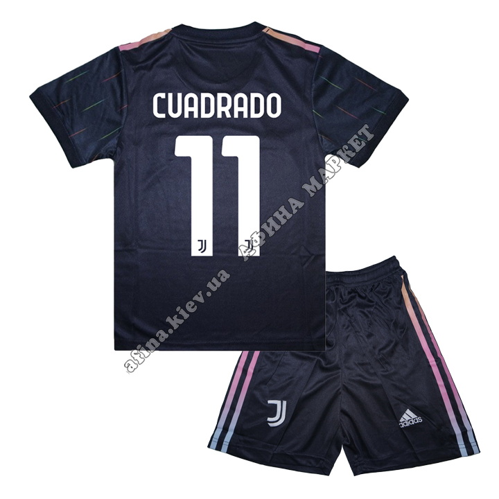 CUADRADO 11 Ювентус 2021-2022 Adidas выездная 