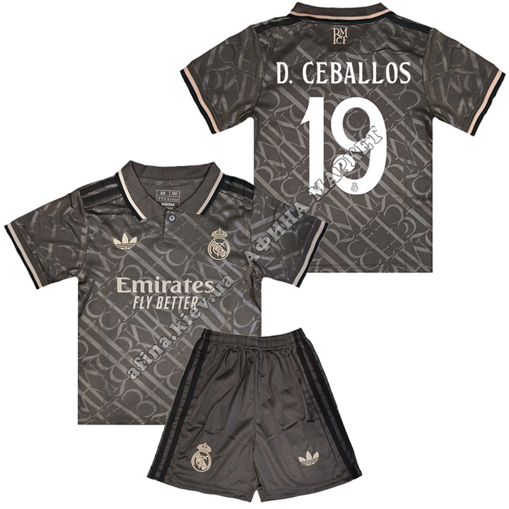 D. CEBALLOS 19 Реал Мадрид 2024-2025 Third Adidas 