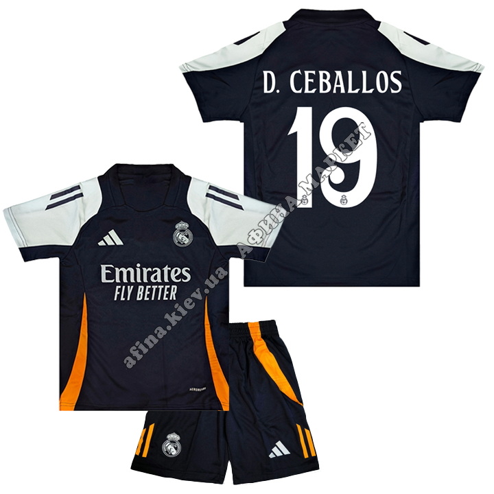 D. CEBALLOS 19 Реал Мадрид 2024-2025 Training Navy 
 Adidas 