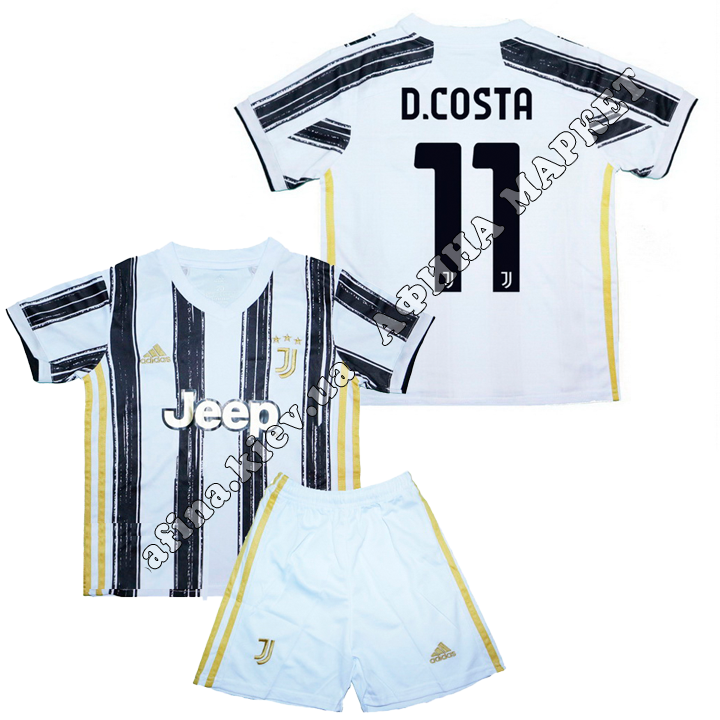 D. COSTA 11 Ювентус 2020-2021 Adidas Home 