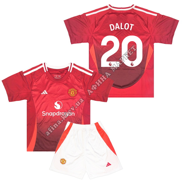 DALOT 20 Манчестер Юнайтед 2024-2025 Adidas Home 