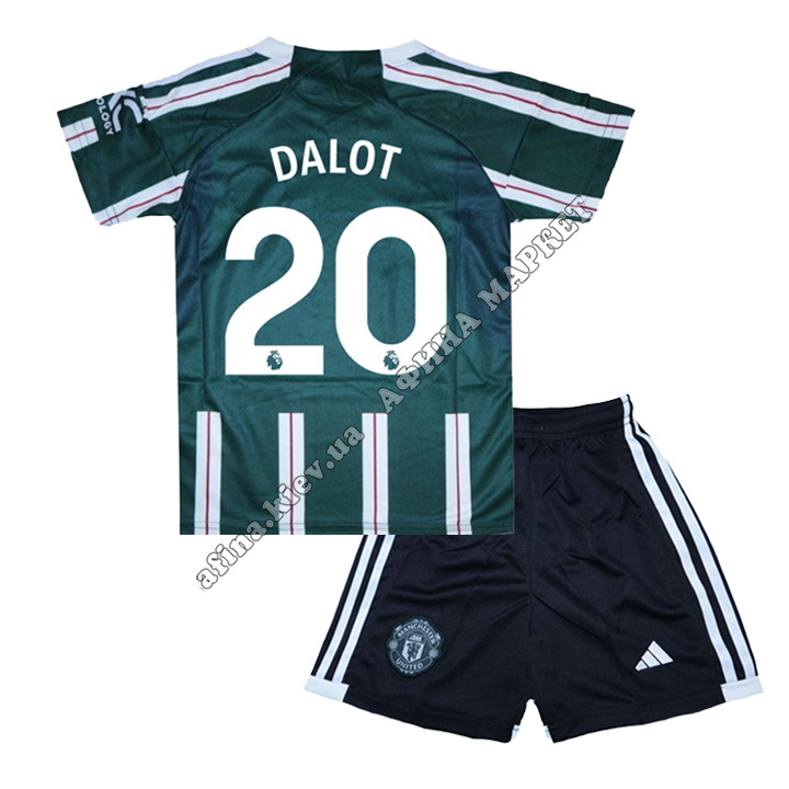 DALOT 20 Манчестер Юнайтед 2024  Adidas Away 