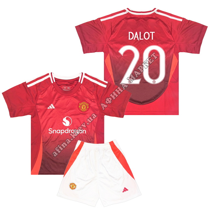 DALOT 20 Манчестер Юнайтед 2025  Adidas Home 