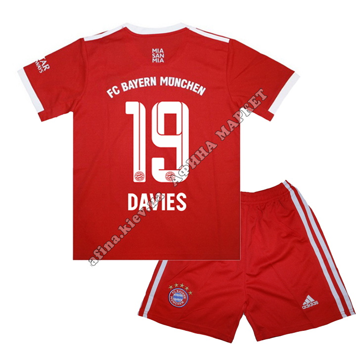 DAVIES 19 Баварія Мюнен 2022-2023 Adidas Home 