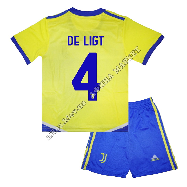 DE LIGT 4 Ювентус 2021-2022 Adidas Third 