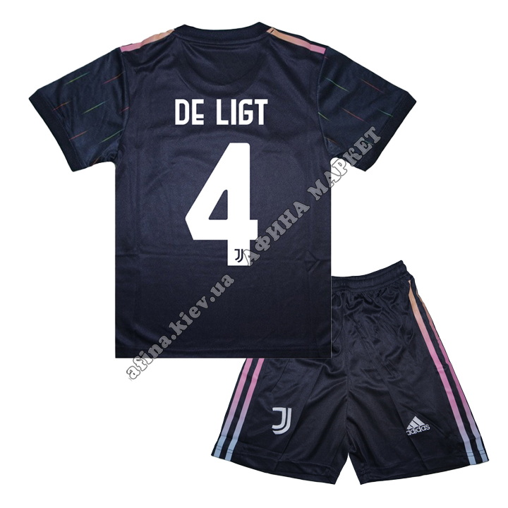 DE LIGT 4 Ювентус 2021-2022 Adidas Away 