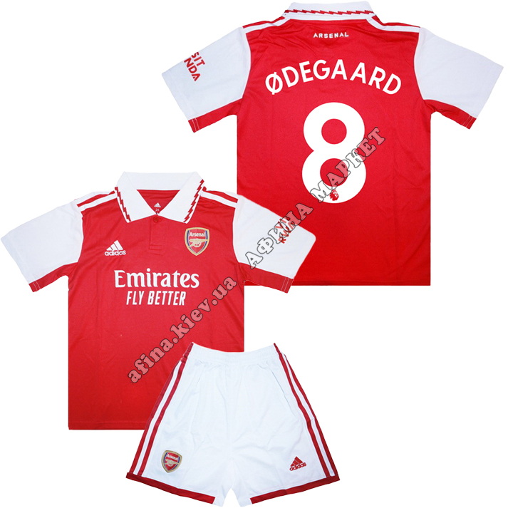 ØDEGAARD 8 Арсенал 2022-2023 Adidas Home 