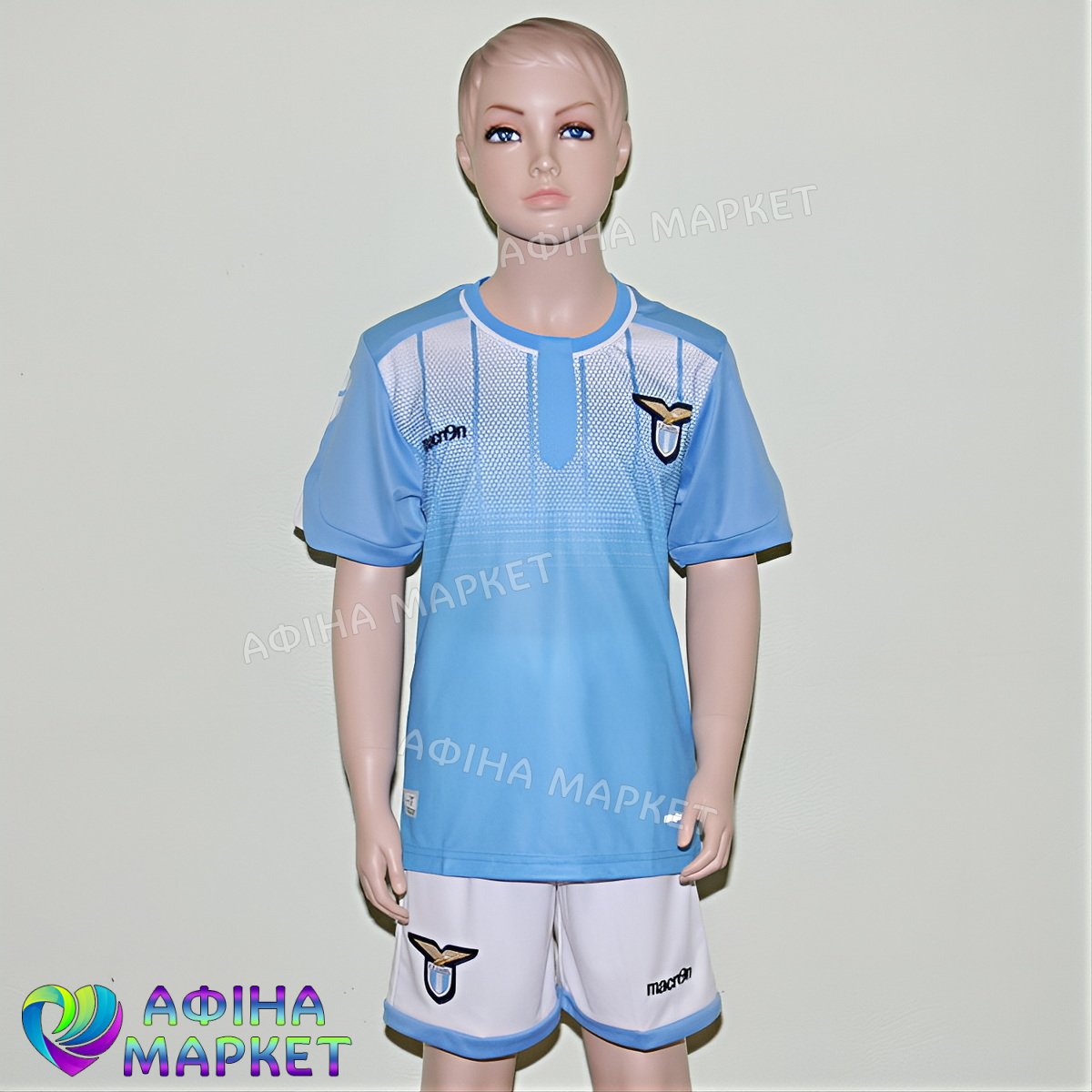 Дитяча футбольна форма Лаціо Macron Home 2017 (1917)