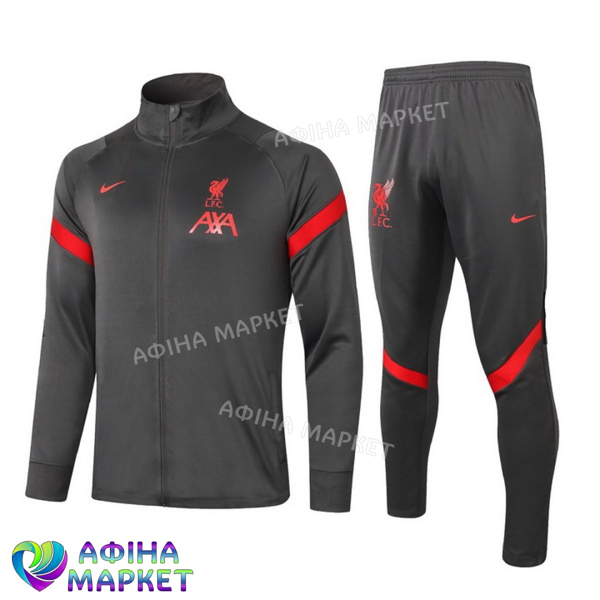 Дитячий футбольний костюм Ліверпуль Nike 2020-2021 Grey (3131)