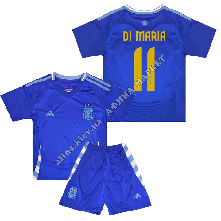 DI MARIA 11 сборной Аргентины EURO 2024 Argentina Away 